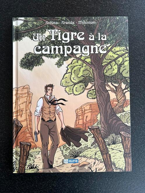 Un tigre à la campagne, dédicacée, Boeken, Stripverhalen, Ophalen of Verzenden