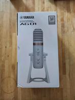 Yamaha AG01 Microphone USB streaming avec mixeur intégré, Nieuw, Ophalen of Verzenden