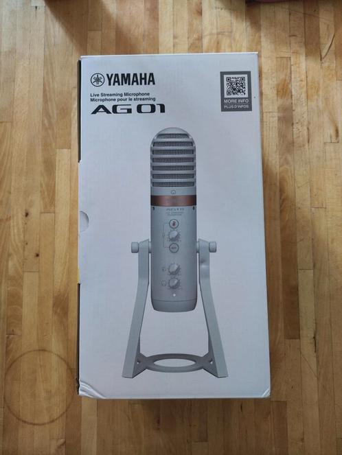 Yamaha AG01 Microphone USB streaming avec mixeur intégré, Muziek en Instrumenten, Microfoons, Nieuw, Ophalen of Verzenden