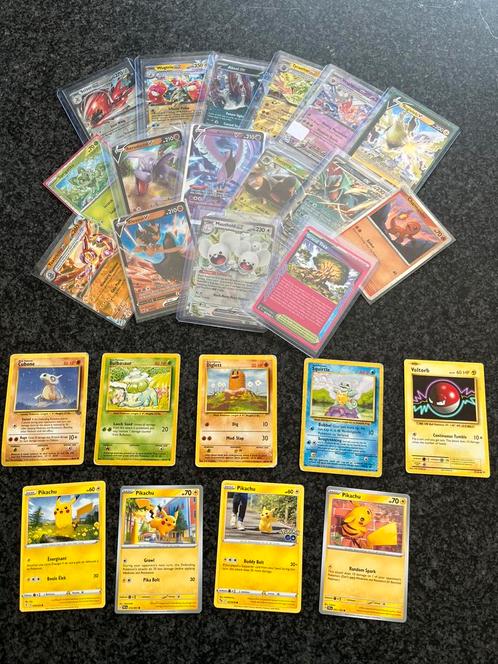 +-500 kaarten Pokémon, Hobby en Vrije tijd, Verzamelkaartspellen | Pokémon, Zo goed als nieuw, Ophalen