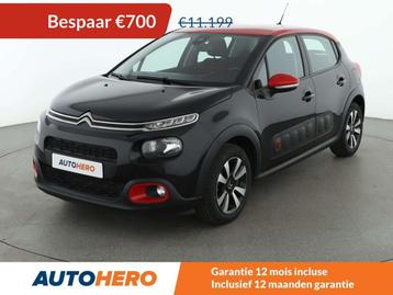 Citroën C3 1.2 PureTech Shine, Autos, Achat, Euro 6, Noir, 5 portes