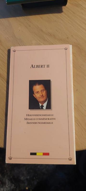 Herdenkingsmedaille Albert II 1993