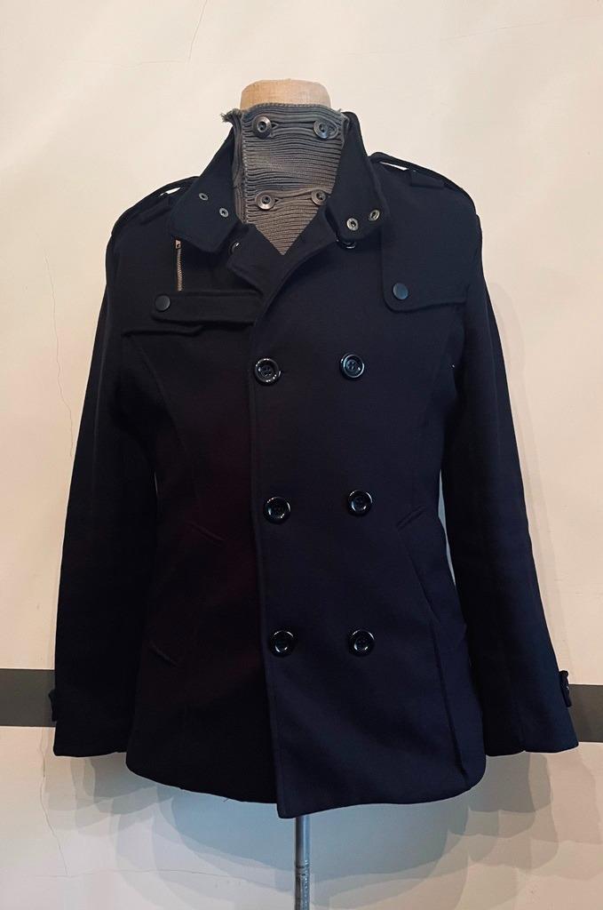 Herenjas caban M50 NIEUW !, Kleding | Heren, Jassen | Winter, Nieuw, Maat 48/50 (M), Zwart, Ophalen of Verzenden