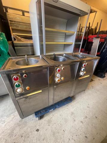 Friteuse bakwand professioneel 380volt