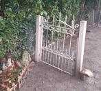 Smeedijzeren tuinpoort, Portail battant, 100 à 150 cm, Enlèvement, 100 à 150 cm