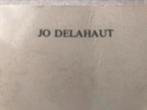 Jo Delahaut Artistbook 60pag, Ophalen of Verzenden, Zo goed als nieuw, Schilder- en Tekenkunst