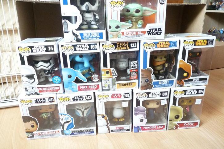 Funko pop star wars divers, Verzamelen, Star Wars, Nieuw, Ophalen of Verzenden