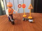 Playmobil wegenwerker, straatwerker, Ophalen of Verzenden, Gebruikt, Los Playmobil