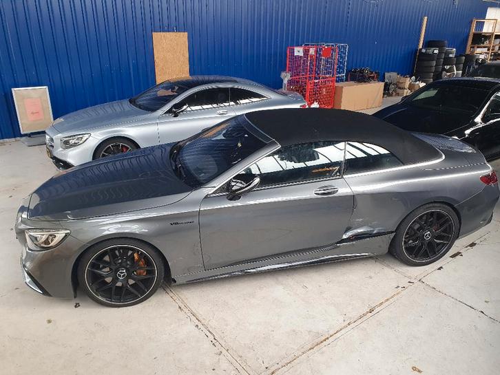 Mercedes S 560 CABRIO  S63 Bodykit, Auto's, Mercedes-Benz, Particulier, S-Klasse, 360° camera, ABS, Achteruitrijcamera, Adaptieve lichten