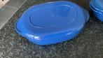 Tupperwave 200 microplus tupperware 1,5 L, Huis en Inrichting, Ophalen of Verzenden, Zo goed als nieuw, Blauw