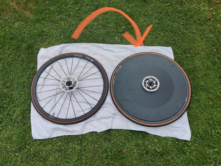 EZ Disc Schijfwiel Deksel, Fietsen en Brommers, Fietsonderdelen, Zo goed als nieuw, Racefiets, Ophalen