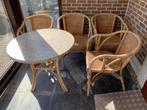 tuinset, Jardin & Terrasse, Ensembles de jardin, Rotin, Salons de jardin, Utilisé, Enlèvement