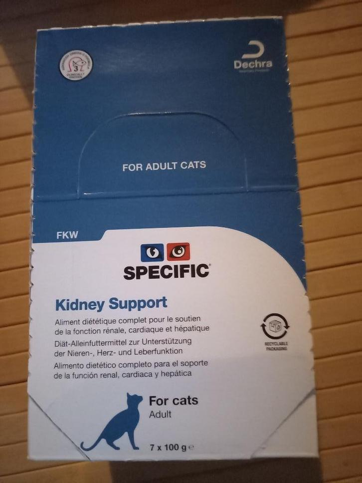 Dieetvoeding voor kat met nierproblemen, Dieren en Toebehoren, Dierenvoeding, Kat, Ophalen of Verzenden