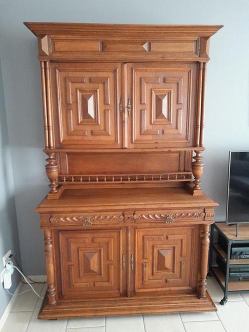 buffetkast eik jachtkast, Huis en Inrichting, Kasten | Buffetkasten, Gebruikt, 200 cm of meer, 100 tot 150 cm, 50 tot 75 cm, Met lade(s)