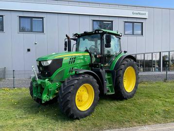 2019 John Deere 6155R Vierwielaangedreven landbouwtractor, Gebruikt, John Deere