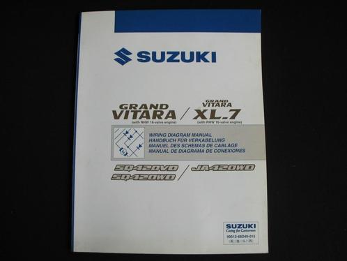 Cahier d'atelier Suzuki Grand Vitara XL-7 (novembre 2003), Autos : Divers, Modes d'emploi & Notices d'utilisation, Enlèvement ou Envoi