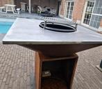 plancha bakplaat barbecue, Tuin en Terras, Houtskoolbarbecues, Ophalen, Zelf gemaakt, Met accessoires, Nieuw