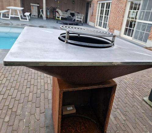plancha bakplaat barbecue, Tuin en Terras, Houtskoolbarbecues, Nieuw, Met accessoires, Ophalen