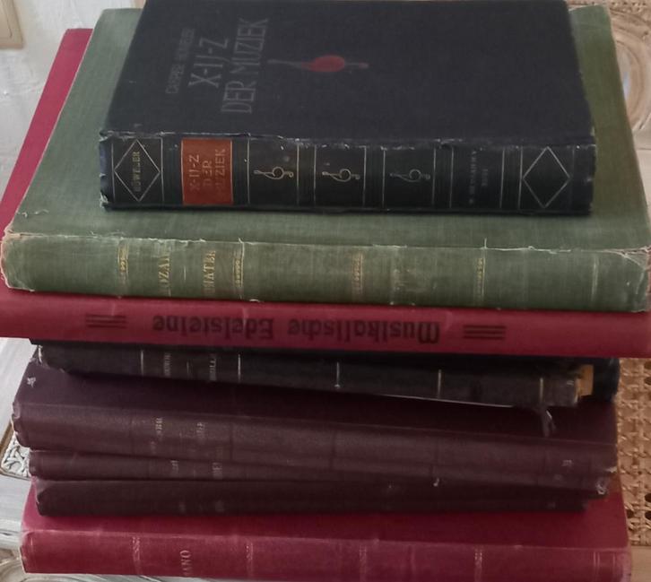 Antieke muziekboeken/partituren, Boeken, Muziek, Gelezen, Overige onderwerpen, Ophalen