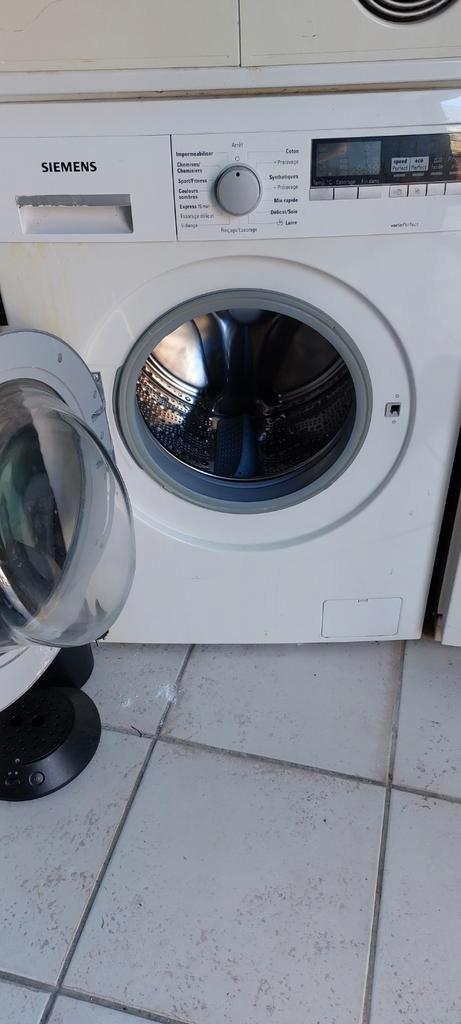 Siemens wasmachine en droogkast, Elektronische apparatuur, Wasmachines, Zo goed als nieuw, Ophalen