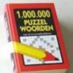 1000000 puzzelwoorden  M.Sanders, Boeken, Ophalen of Verzenden, Zo goed als nieuw