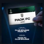 Gezocht: tickets voor Club Brugge vs PAOK, Tickets en Kaartjes, Evenementen en Festivals