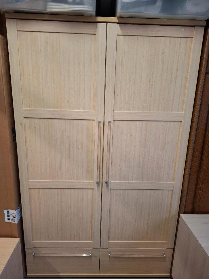 Kleerkast + 2 ladeblokken, Huis en Inrichting, Kasten | Kleerkasten, Zo goed als nieuw, 150 tot 200 cm, 100 tot 150 cm, 50 tot 75 cm