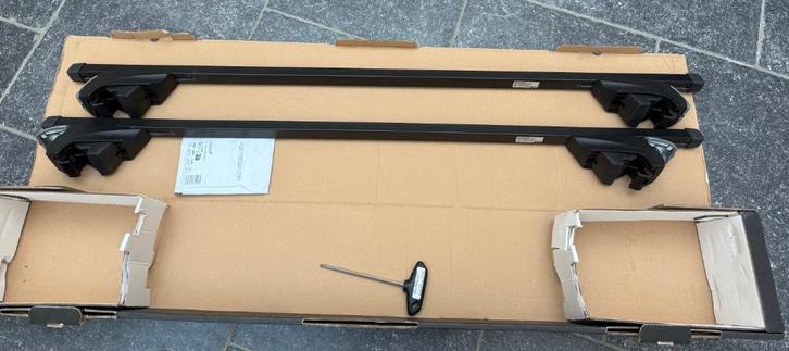 set dakdragers voor mecedes e300 (2022), Auto diversen, Dakdragers, Zo goed als nieuw, Ophalen