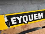 EYQUEM bougie oud reclamebord, Ophalen of Verzenden, Gebruikt, Reclamebord