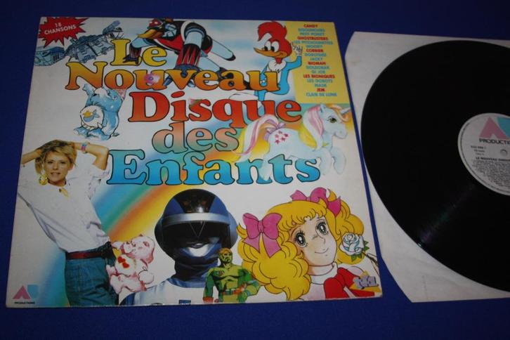 Langspeelplaat "Le nouveau Disque des Enfants" 1987, Collections, Cinéma & Télévision, Utilisé, TV, Enlèvement ou Envoi