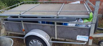 Deksel voor aanhang wagen 1.10op 210cm, Auto diversen, Aanhangers en Bagagewagens, Ophalen, Zo goed als nieuw