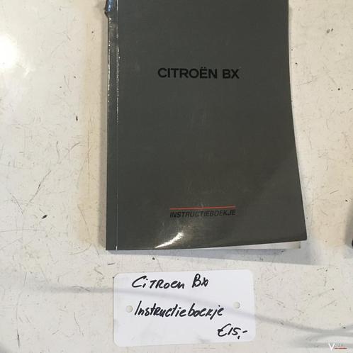 Citroen BX Instructieboekje, Auto diversen, Handleidingen en Instructieboekjes, Ophalen of Verzenden
