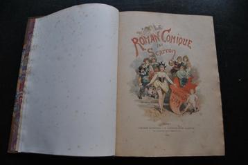 SCARRON Le roman Comique illustrations Edouard ZIER 1880 beschikbaar voor biedingen