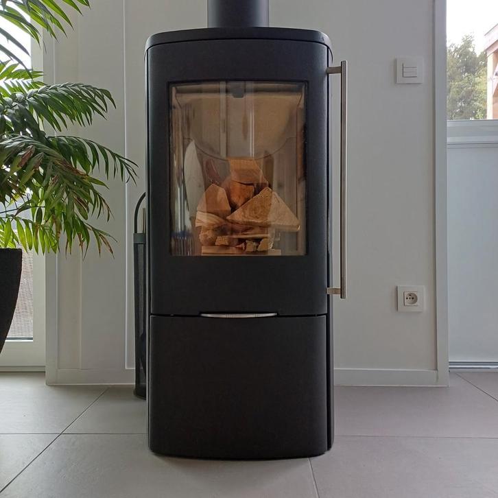 Jydepejsen houtkachel, Huis en Inrichting, Kachels, Zo goed als nieuw, Vrijstaand, Houtkachel, Hout, Ophalen