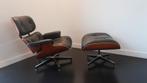 Herman Miller Eames Lounge chair + Ottoman, Huis en Inrichting, Ophalen, Metaal, 75 tot 100 cm, Zo goed als nieuw