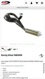 Vespa PX vnb vbb uitlaat.  Nieuw verkeerd besteld gehad., Motoren, Particulier