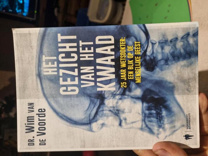 Wim Van De Voorde - Het gezicht van het kwaad, Boeken, Detectives, Zo goed als nieuw, Ophalen of Verzenden