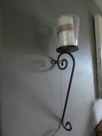 Wanddecoratie kaarsenhouder, Enlèvement ou Envoi, Comme neuf, Bougie