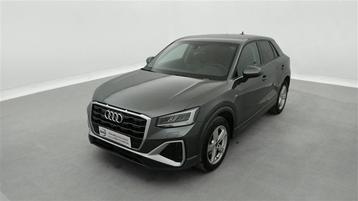 Audi Q2 35 TDi 150 S-Tronic S-Line *NAVI COCKPIT/CAM/CUIR/FU, Autos, Cuir, Argent ou Gris, Achat, Intérieur cuir