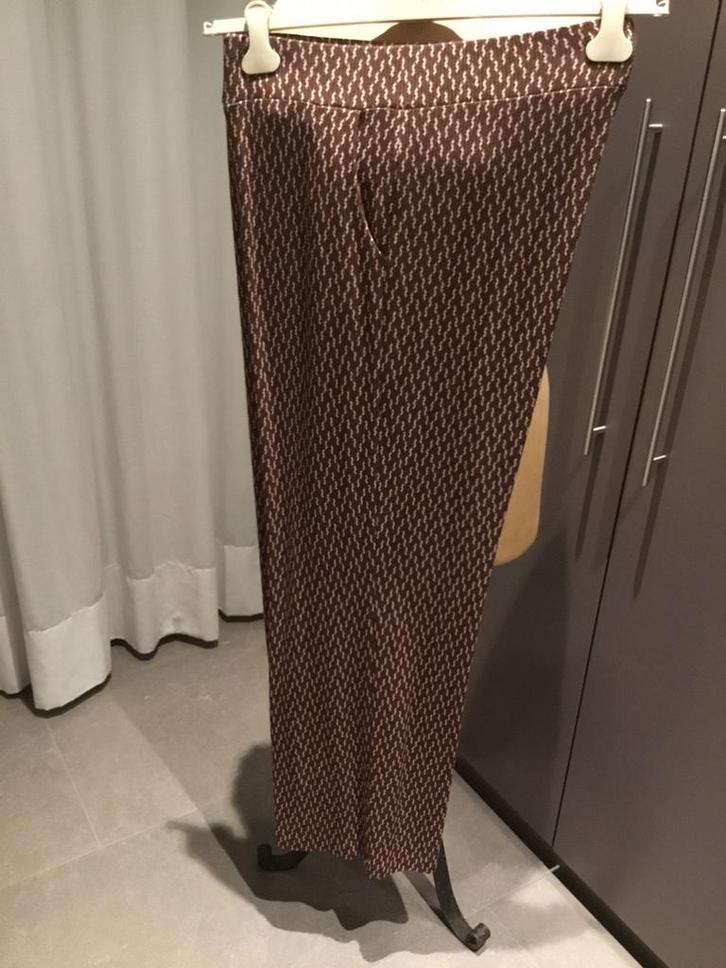 MAYERLINE, Prachtige jerseybroek, NIEUW, maat 50, Kleding | Dames, Broeken en Pantalons, Nieuw, Bruin, Lang, Ophalen of Verzenden