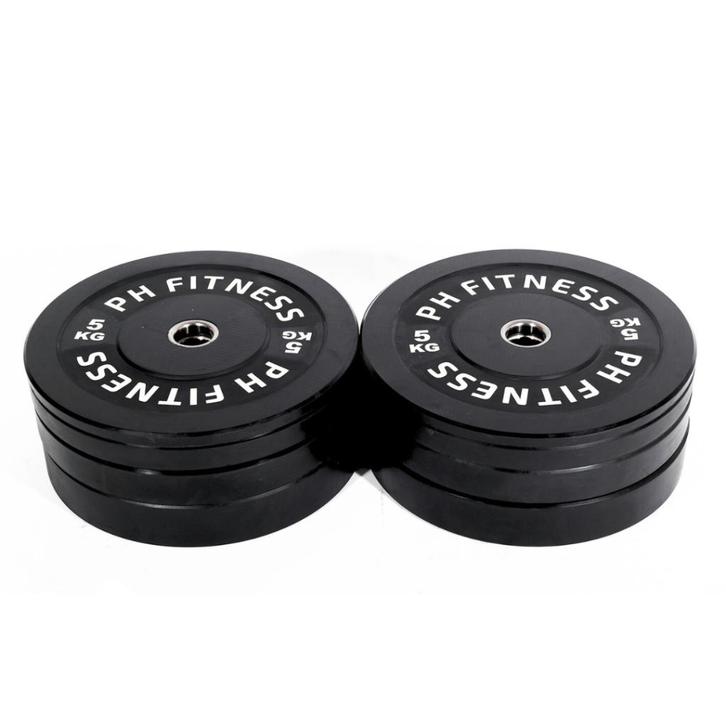 PH Fitness Bumper Plates Voordeelset - Eigen Samenstelling, Sport en Fitness, Fitnessmaterialen, Nieuw, Halterstangen, Ophalen
