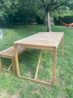 Tuintafel met bank, Ophalen, Zo goed als nieuw