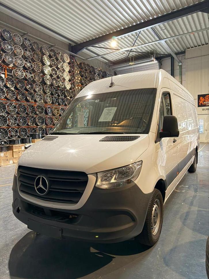 MERCEDES SPRINTER 315 CDI L4, Auto's, Bestelwagens en Lichte vracht, Particulier, Mercedes-Benz, Diesel, Automaat, Wit, Zwart