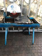 Zaagtafel om beton klinkers te zagen en ander natuursteen., Jardin & Terrasse, Pavé & Dalles, Enlèvement, Utilisé, Béton, Briques