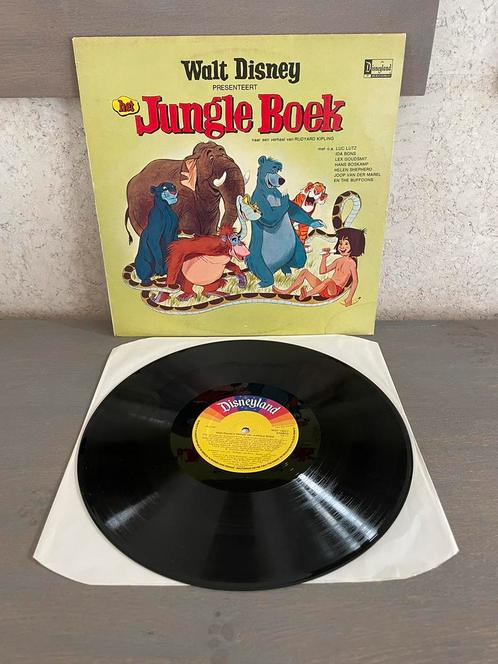 Walt Disney - Walt Disney Presenteert Het Jungle Boek, Cd's en Dvd's, Vinyl | Kinderen en Jeugd, Zo goed als nieuw, Ophalen of Verzenden