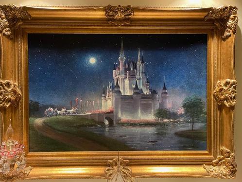 Canvas Schilderij Cinderella Castle Disney / Assepoester, Maison & Meubles, Accessoires pour la Maison | Peintures, Dessins & Photos