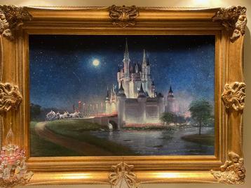 Canvas Schilderij Cinderella Castle Disney / Assepoester