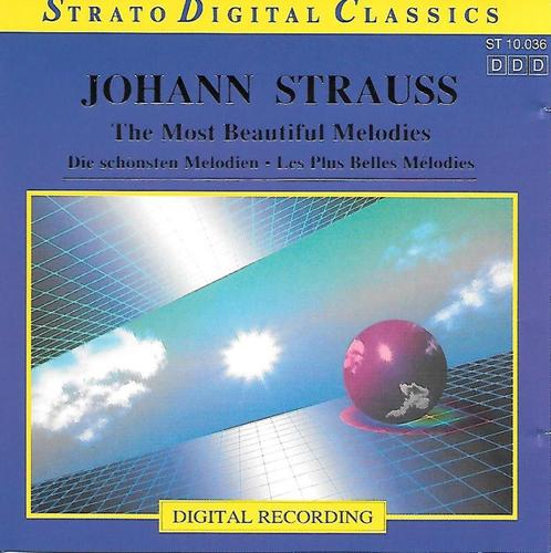 Johann strauss - The Most Beautiful Melodies - DDD, Cd's en Dvd's, Cd's | Klassiek, Ophalen of Verzenden