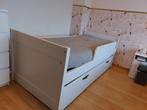 Bed - Kajuit, Ophalen, Verstelbaar, Eenpersoons, Wit