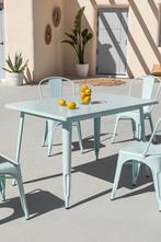 Table metal 120x80, Tuin en Terras, Tuintafels, Ophalen, Metaal